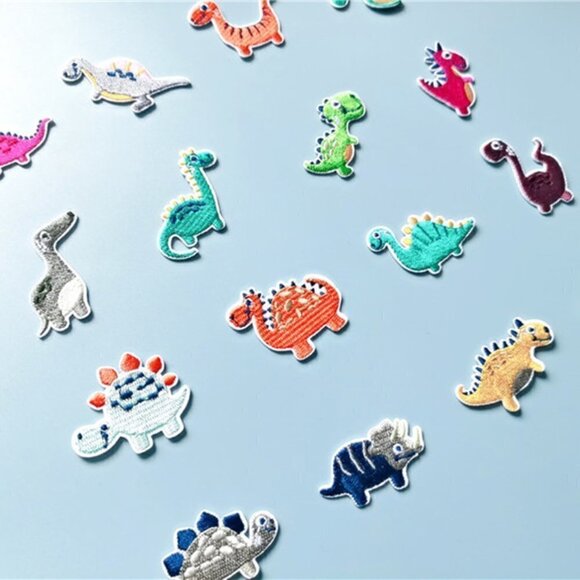 Dinosaur Embroidered Sticker patches - Picture 2 of 4